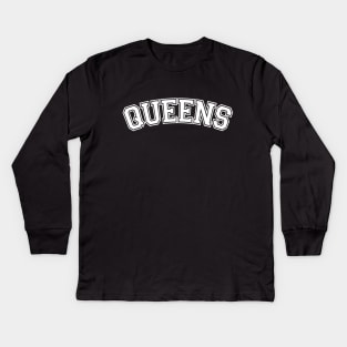 QUEENS, NYC Kids Long Sleeve T-Shirt